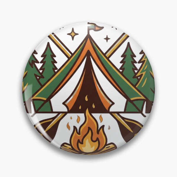 Artikelvorschau, Sommerlager – Original-Emblem-Komposition (Grafik) entworfen und verkauft von DigitalGraphic1.