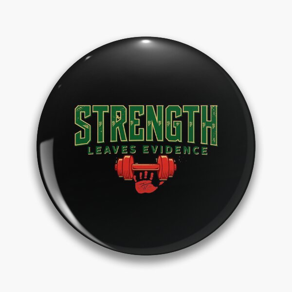 Item preview, Strength Leaves Evidence – Iron Discipline Gym Quote, Weight Room Motivation, Physical Transformation, Hard Work Pays Off, Lifting Culture, Athletic Mindset, Bodybuilding Enthusiast Gift designed and sold by Typologystudios.