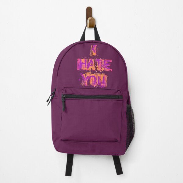 Item preview, I hate you - purple pink orange designed and sold by despairfamily.