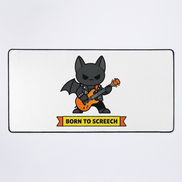 Item preview, Goth Bat Rocker Shredding Guitar designed and sold by Arc2020.