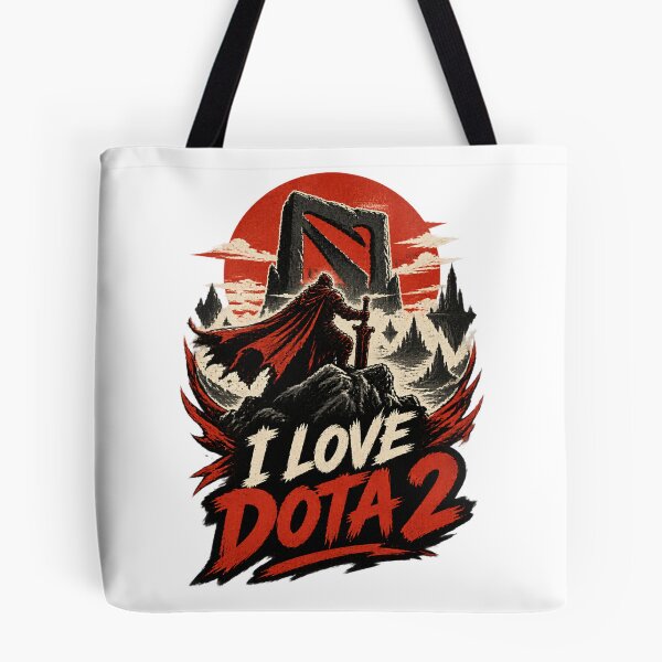 Item preview, I Love Dota Gaming Design for Fans and Players designed and sold by serenity racine.