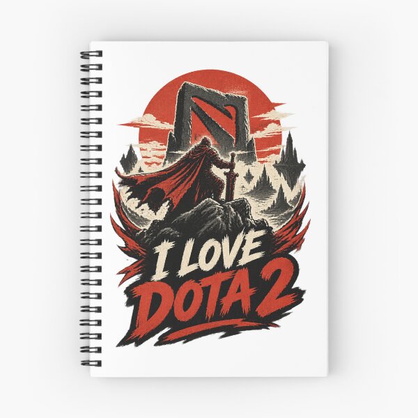Item preview, I Love Dota Gaming Design for Fans and Players designed and sold by serenity racine.