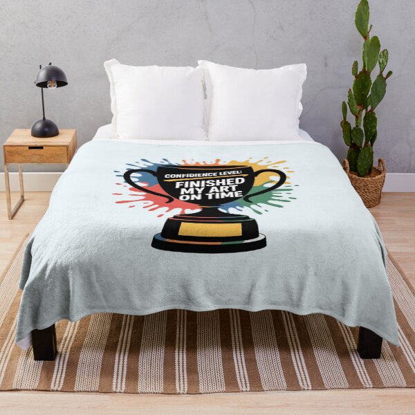Item preview, Confidence Level: Finished My Art on Time – Funny Artist Humor designed and sold by Jollys-ArtShop.
