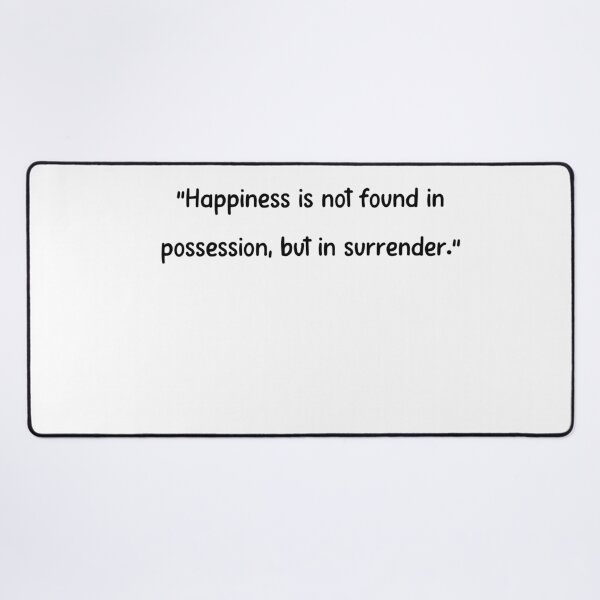 Item preview, Happiness Is Found in Surrender - Inspirational Quote designed and sold by 4ever-Undaunted.