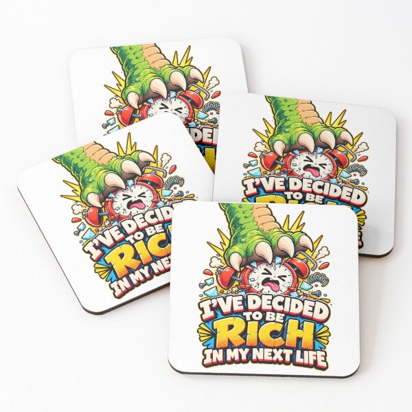 Item preview, Decided To Be Rich In My Next Life Sarcastic Aesthetic designed and sold by Win Hardy.