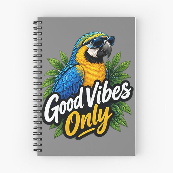 Item preview, Cool Galah Macaw with Sunglasses – Good Vibes Only designed and sold by TimerX.