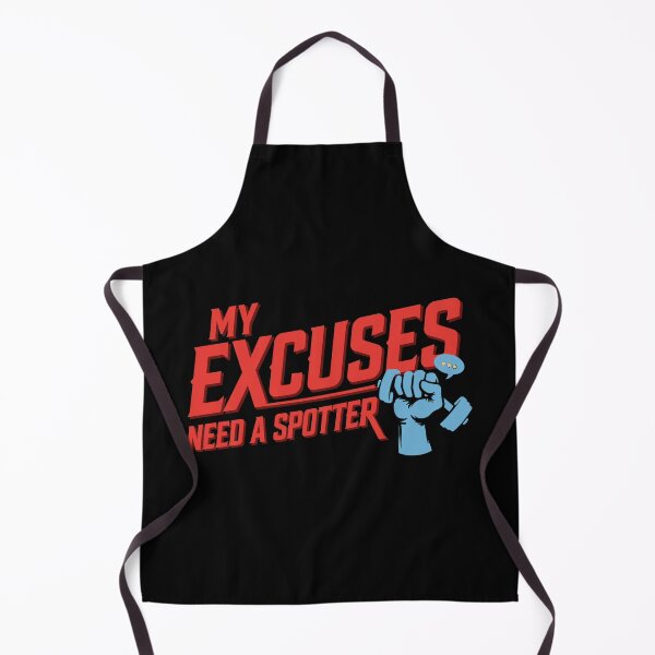 Item preview, My Excuses Need a Spotter – Funny Gym Humor Quote, Weightlifting Joke, Workout Procrastination, Gym Rat Comedy, Fitness Sarcasm, Barbell Culture, Hilarious Gift for Lifters designed and sold by Typologystudios.
