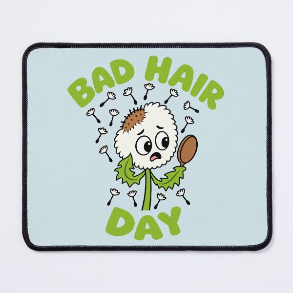 Item preview, Bad Hair Day - Worried Dandelion Flower designed and sold by Regal Rev.