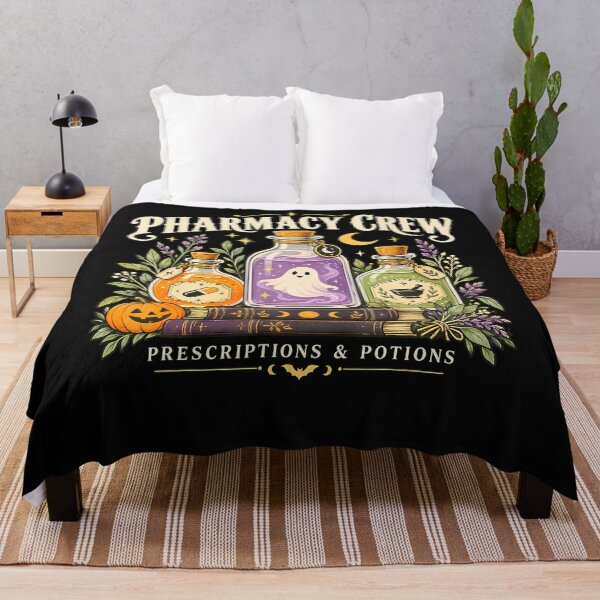 Item preview, Pharmacy Crew Ghost Potions Halloween designed and sold by BNEEN-art.