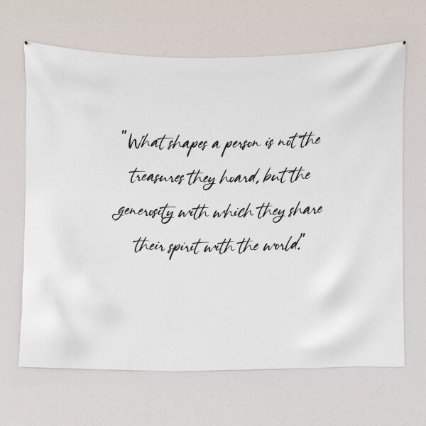 Item preview, Generosity of Spirit - Inspirational Quote designed and sold by 4ever-Undaunted.