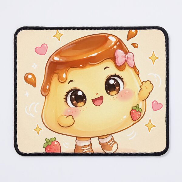 Item preview, Pudding Pop – The Wobbly Caramel Cutie designed and sold by NSUniverse.