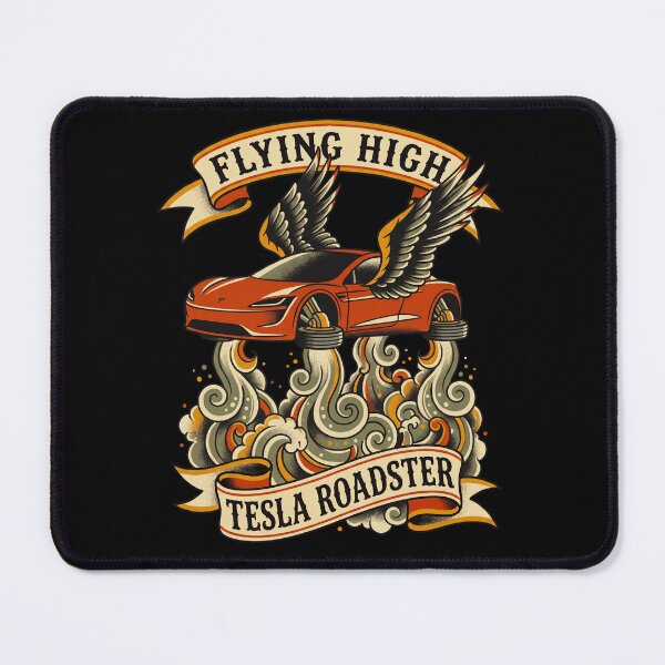 Item preview, Flying High Tesla Roadster designed and sold by Fictional Ink Society.