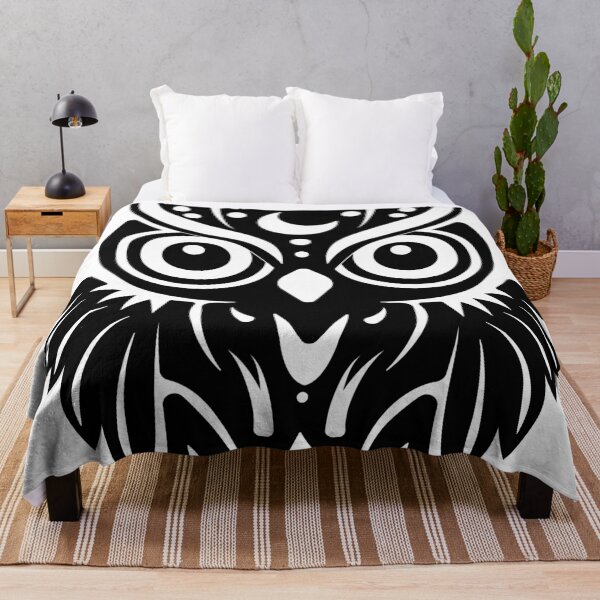 Item preview, Tribal Lunar Owl, Symbol of Mystical Celtic Night designed and sold by Keltoi-art.
