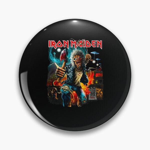 Item preview, Maiden Eddie Axe Fire Metal designed and sold by Saise-Chark.