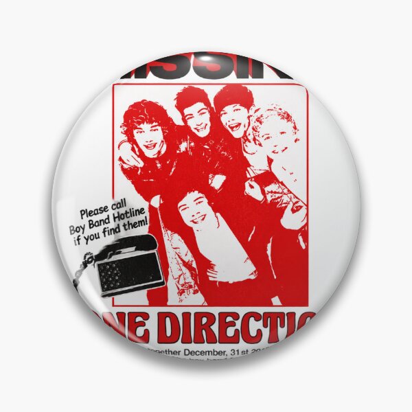 Item preview, One Direction Inspired Red Missing Poster Design with Bold Typography designed and sold by Gabriel-F.