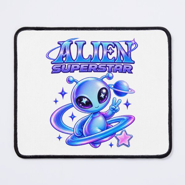 Item preview, Alien Superstar Cosmic Extraterrestrial Design for Space Lovers PERFECT GIFT FOR YOU AND FRIENDS designed and sold by pratik09.