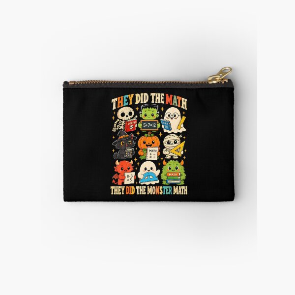 Item preview, They Did The Monster Math Spooky Teacher Retro Graphic designed and sold by serialcarachts.