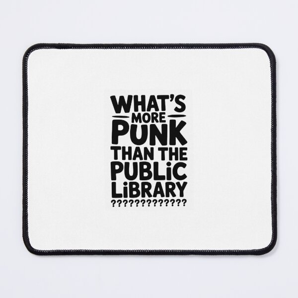 Item preview, what's more punk than a public library??? designed and sold by kerrieolson.
