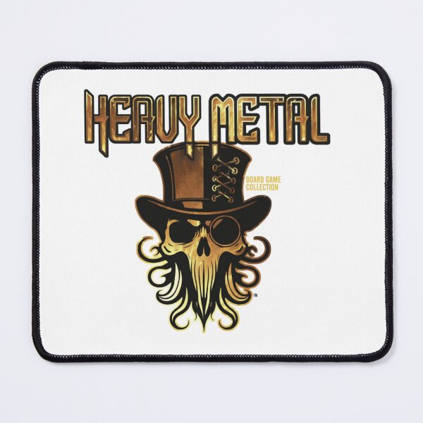 Item preview, Heavy Metal Cowboy Skull Western Gothic Design designed and sold by ClevelaSchmitt.