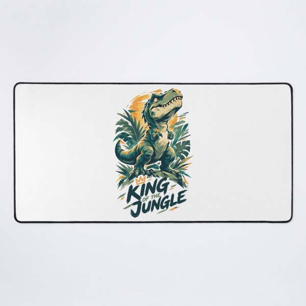 Item preview, Little T-Rex King of the Jungle Dino Saying designed and sold by Pineapple-Tree.