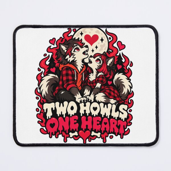 Item preview, Two Howls one Heart designed and sold by JamesSpring.