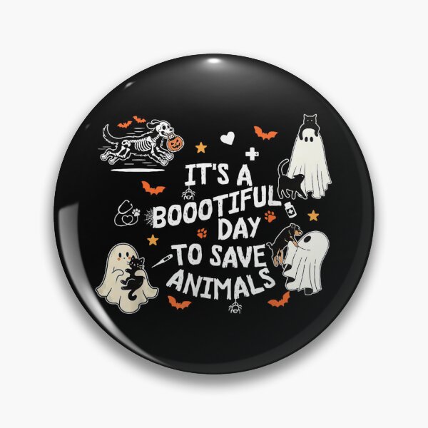 Item preview, Vet Tech Med Halloween It's A Bootiful Day to Save Animals designed and sold by Gargamal.