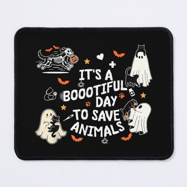 Item preview, Vet Tech Med Halloween It's A Bootiful Day to Save Animals designed and sold by Gargamal.