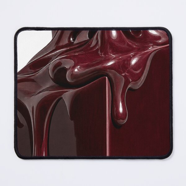Item preview, Melted Porcelain | Burgundy Surreal Ceramic Sculpture designed and sold by rigelcreation.