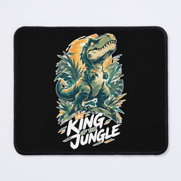 Item preview, Little T-Rex King of the Jungle Dino Saying designed and sold by Pineapple-Tree.