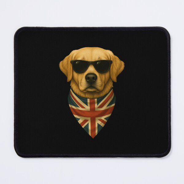 Item preview, Cool Labrador Retriever British Flag Union Jack Dog designed and sold by artCreativeColony.