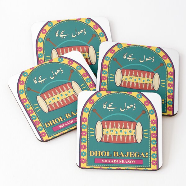 Item preview, Dhol Bajega - Pakistani Truck Art Shaadi designed and sold by Chai & Chaos.