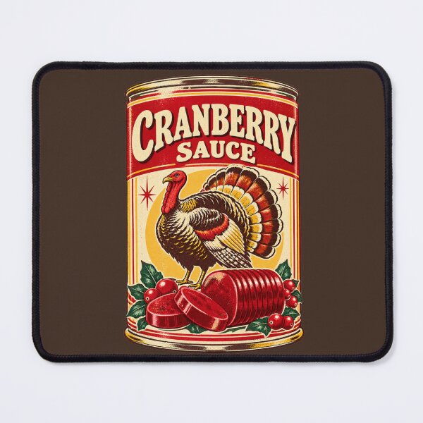 Item preview, Retro Cranberry Sauce Can Label Turkey Funny Thanksgiving Dinner Vintage Design designed and sold by MagicMakerPh.