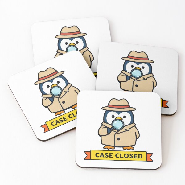Item preview, Vintage Detective Penguin Mystery Investigator designed and sold by Arc2020.