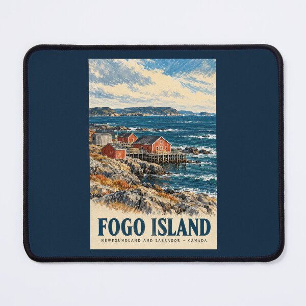 Item preview, Fogo Island - Newfoundland and Labrador - Canada designed and sold by GoodOldVintage.