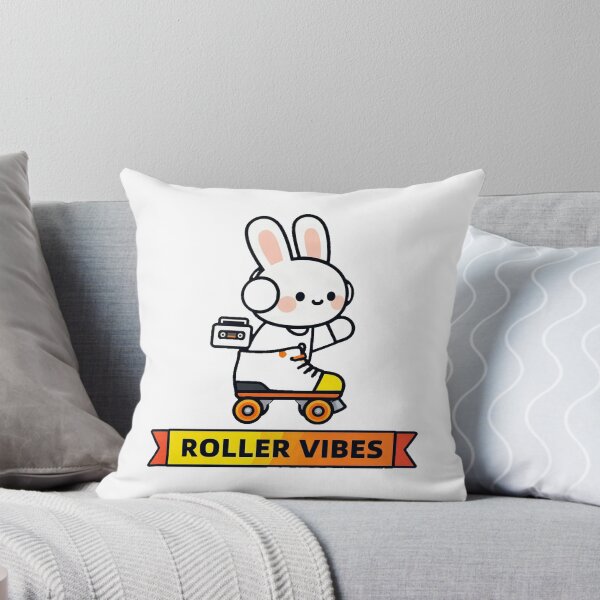 Item preview, Retro Roller Skating Bunny designed and sold by Arc2020.