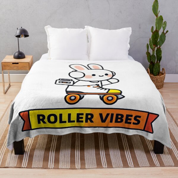 Item preview, Retro Roller Skating Bunny designed and sold by Arc2020.