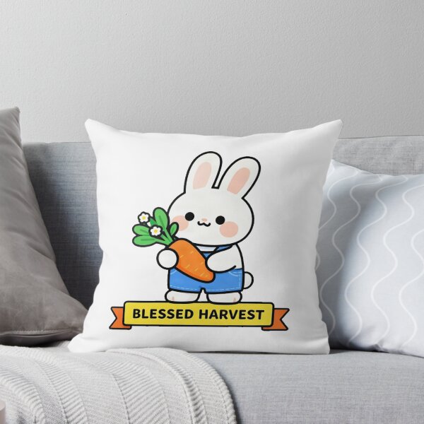 Item preview, Cottagecore Bunny Gardening Carrots designed and sold by Arc2020.