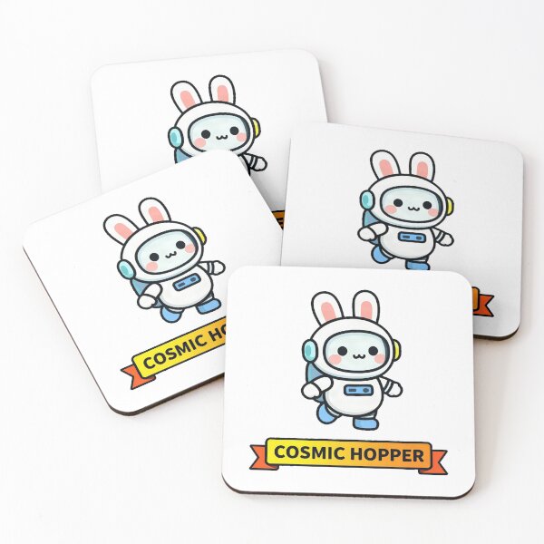 Item preview, Cyberpunk Space Astronaut Rabbit designed and sold by Arc2020.