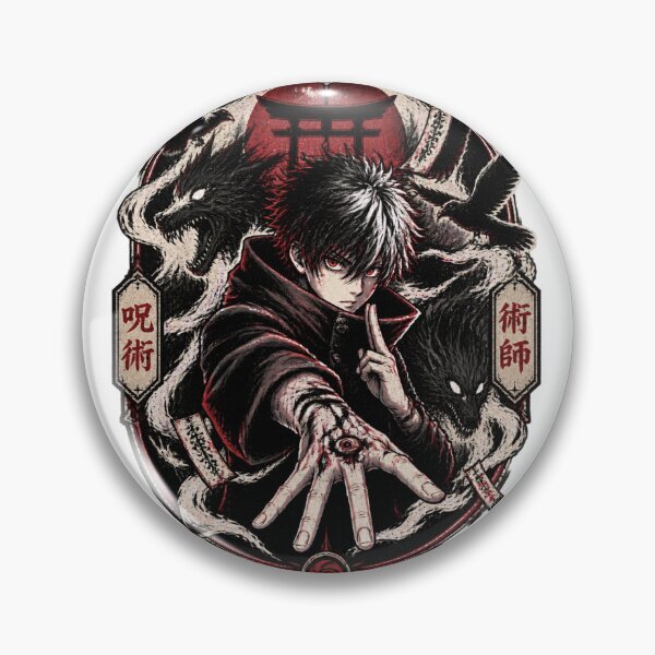 Item preview, JJK Sorcerer Anime Inspired Design for Fans of Supernatural Magic designed and sold by RedMarbleStudio.