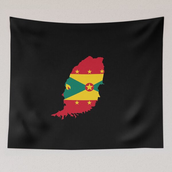 Item preview, Minimalist Flag of Grenada Grenadian Pride Coat of arms designed and sold by CHEFANA-ART.