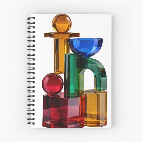 Item preview, Chromatic Glass Objects | Luxury Geometric Glass Sculpture designed and sold by rigelcreation.