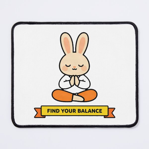 Item preview, Zen Meditation Yoga Bunny designed and sold by Arc2020.
