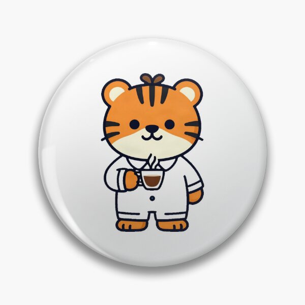Item preview, Grumpy Morning Coffee Tiger designed and sold by Arc2020.