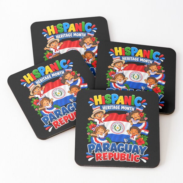 Item preview, Hispanic Heritage Month Paraguay Republic designed and sold by serialcarachts.