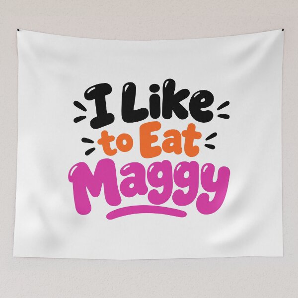 Item preview, I Like to Eat Maggy designed and sold by People Tee.