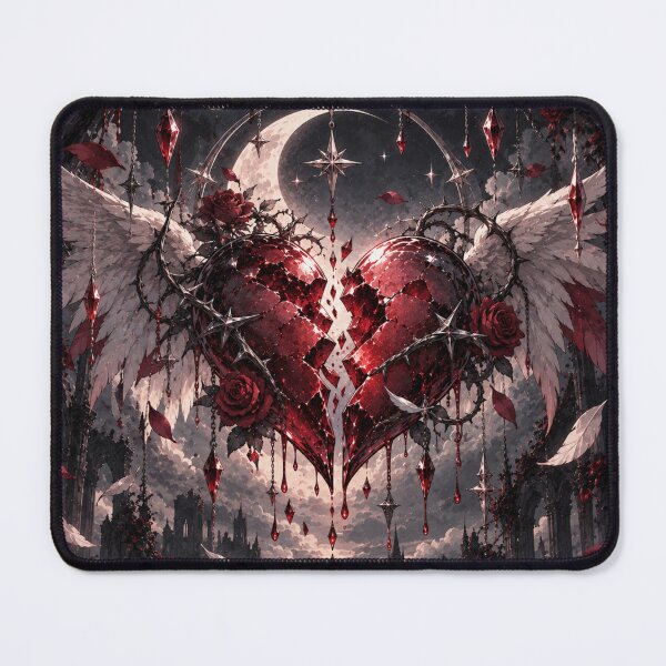 Item preview, A Shattered Heart Takes Wing in a Dark Fantasy World. designed and sold by MissYouONLY.