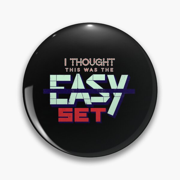 Item preview, I Thought This Was the Easy Set – Funny Weightlifting Quote, Unexpectedly Hard Workout Humor, Gym Meme, Leg Day Struggles, Fitness Sarcasm, Lifting Joke,. designed and sold by Typologystudios.