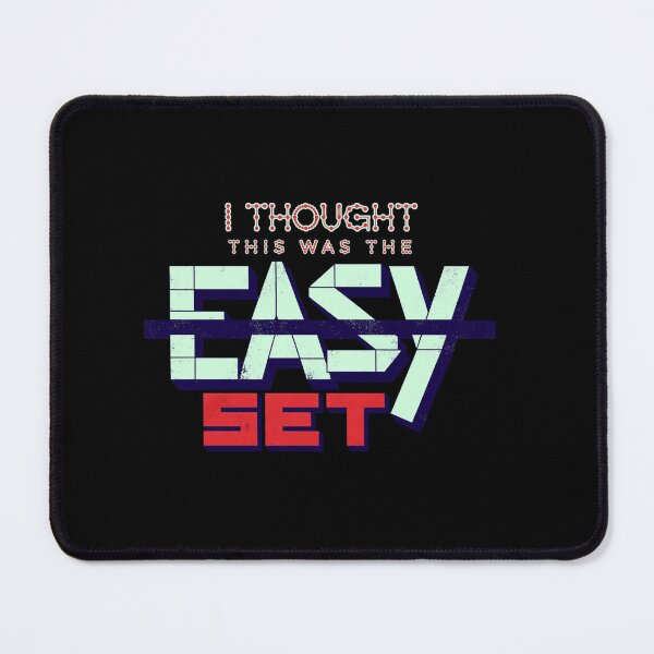 Item preview, I Thought This Was the Easy Set – Funny Weightlifting Quote, Unexpectedly Hard Workout Humor, Gym Meme, Leg Day Struggles, Fitness Sarcasm, Lifting Joke,. designed and sold by Typologystudios.
