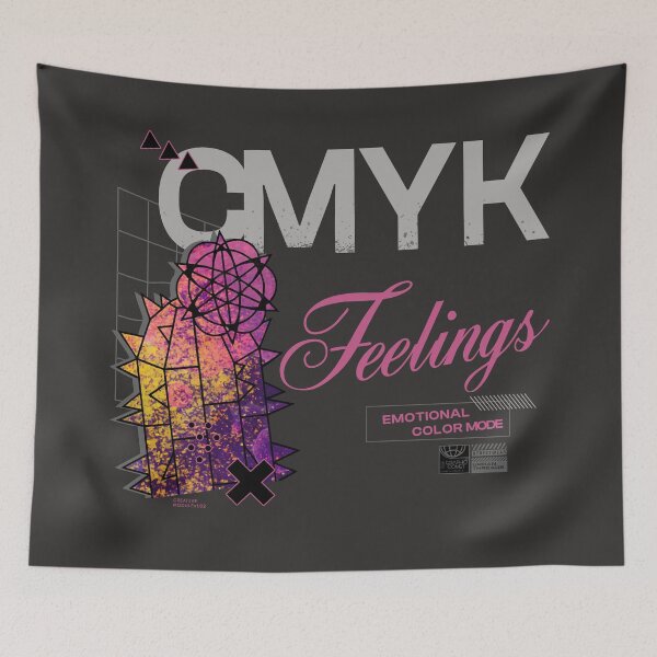 Item preview, CMYK Feelings – Emotional Color Mode designed and sold by GraphicComet.