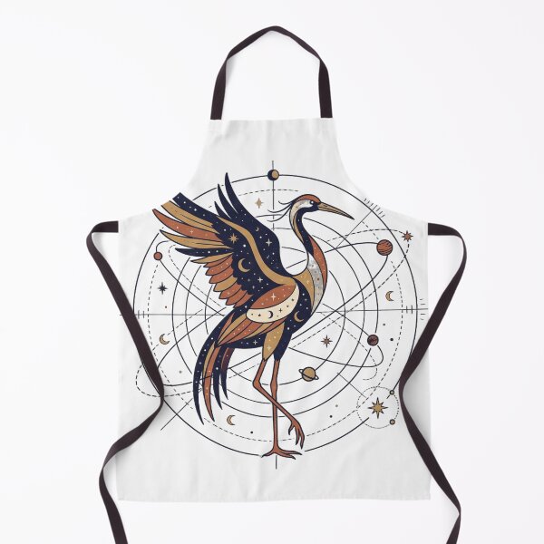 Item preview, celestial orbit geometry — Modern flat editorial Artwork designed and sold by DigitalGraphic1.